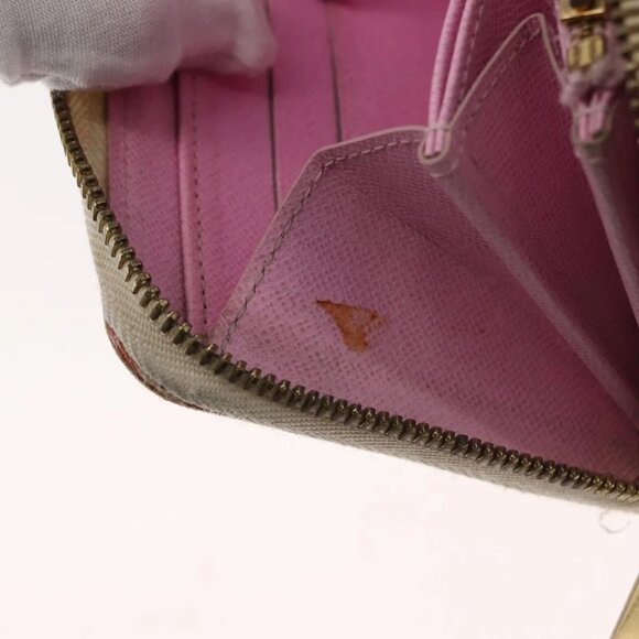 LOUIS VUITTON Monogram Multicolor Zippy Wallet Wallet White - Picture 14 of 15